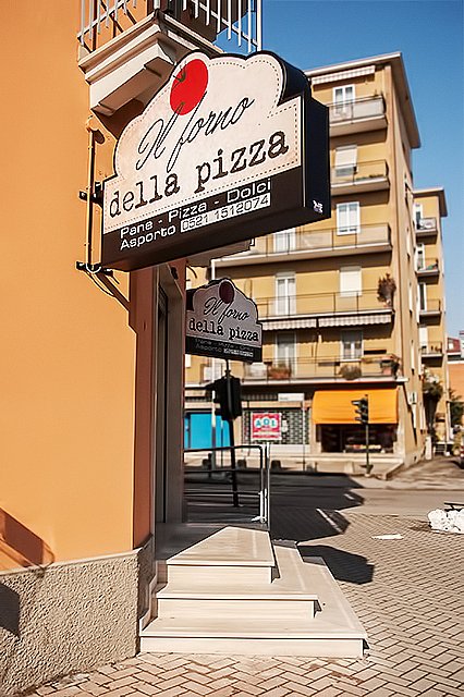 IL FORNO DELLA PIZZA - Insegne bifacciali