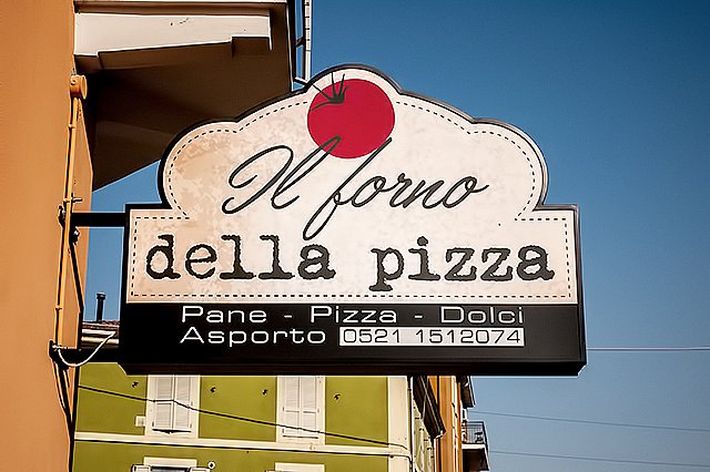 IL FORNO DELLA PIZZA - Insegne bifacciali