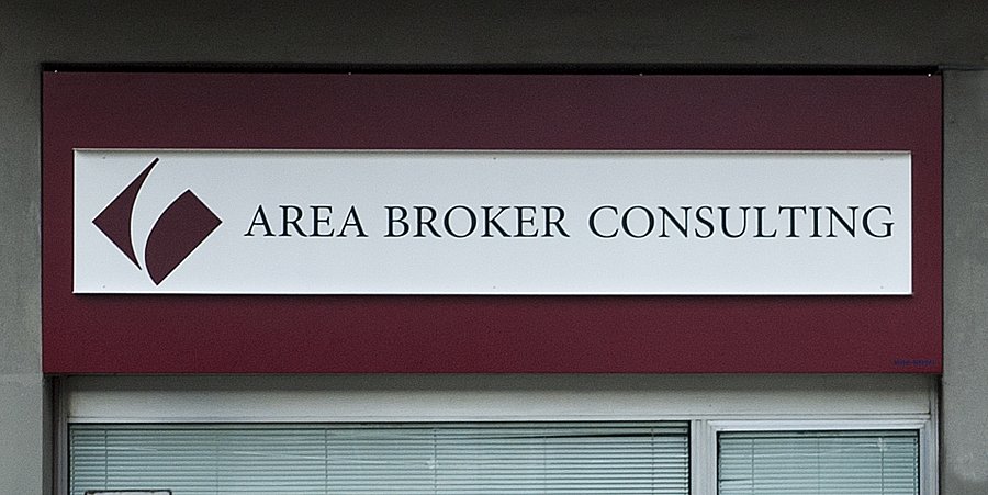 AREA BROKER CONSULTING - Insegne monofacciali