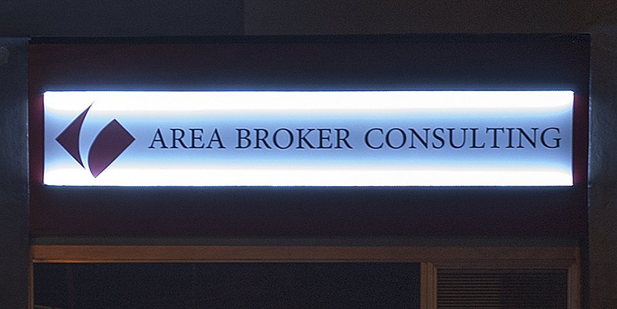 AREA BROKER CONSULTING - Insegne monofacciali