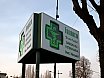 Insegna con croce a LED multifunzione programmabile - Croci per farmacia